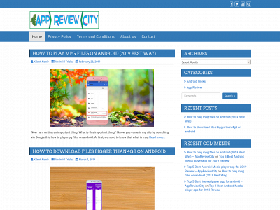 appreviewcity.com snapshot