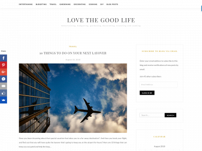 lovinggoodlife.net snapshot