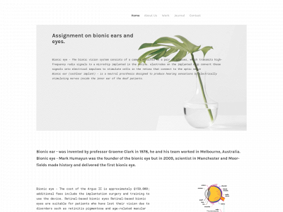 bioniceyeandearassignmentforscience.weebly.com snapshot