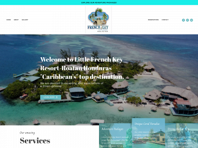 littlefrenchkeyresort.com snapshot