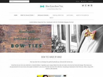 blueeyesbowties.com snapshot