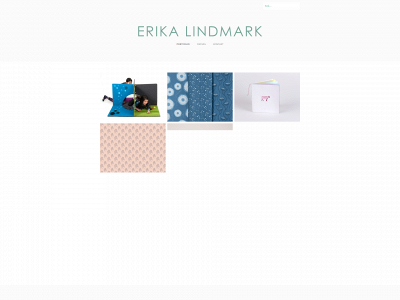 erikalindmark.se snapshot