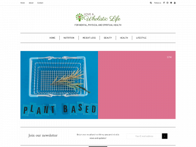 loveawholisticlife.com snapshot
