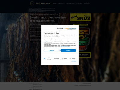 swedesnus.com snapshot