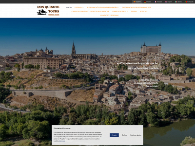 donquixotetours.com snapshot