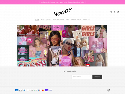 moodythelabel.com snapshot