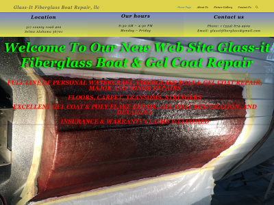 glassitfiberglass.com snapshot