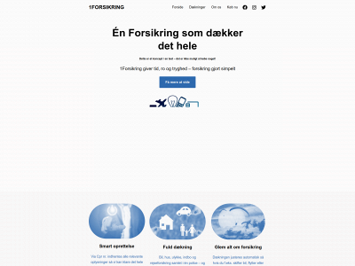 1forsikring.dk snapshot