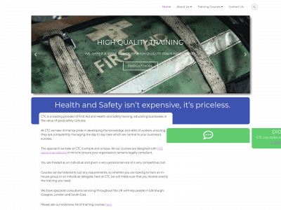 ctcsafetytraining.co.uk snapshot