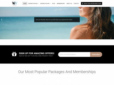 wwaxingsalon.com snapshot