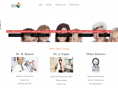 www.agmclinic.ca snapshot