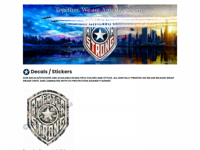 americastrongdecals.com snapshot