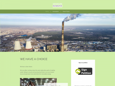 stopratcliffeincinerator.co.uk snapshot