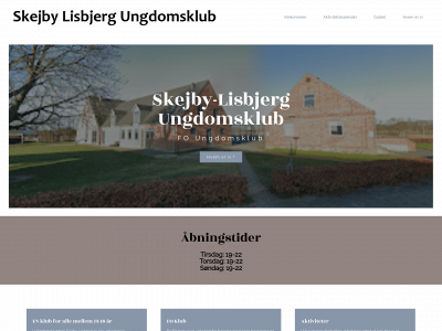 ungdomsklub.dk snapshot