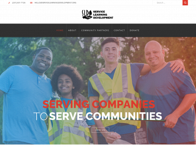 servicelearningdevelopment.org snapshot