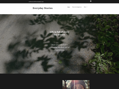 andreanicolehunter.simplesite.com snapshot