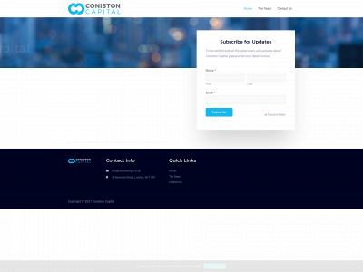 conistoncap.com snapshot