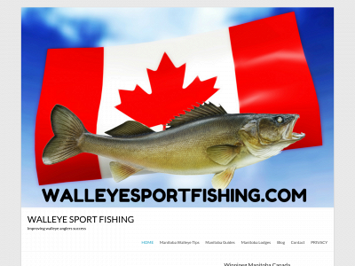 walleyesportfishing.com snapshot