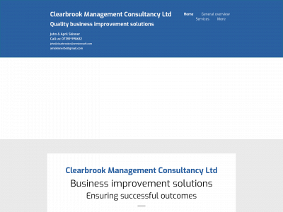 clearbrookcs.co.uk snapshot