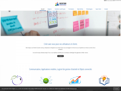 newtonconcept.com snapshot