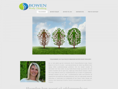 bowenbodyhealing.dk snapshot