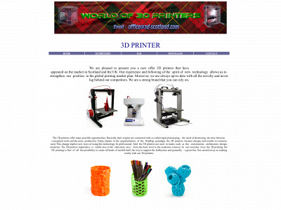 3d-scotland.com snapshot
