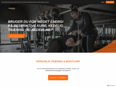 powerhousetraining.dk snapshot