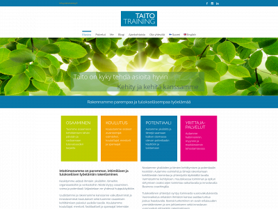 taitotraining.fi snapshot