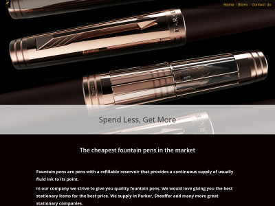 thefountainpenshop.com snapshot