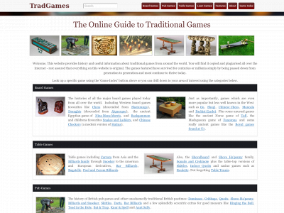 tradgames.org.uk snapshot
