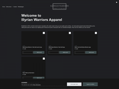 illyrianwarriors.store snapshot