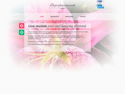 begrafenismuziek.be snapshot