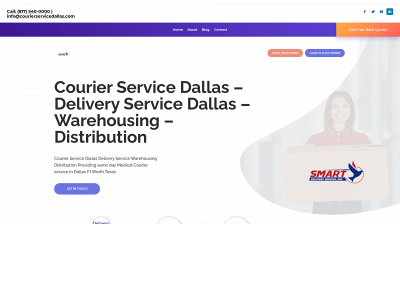 courierservicedallas.com snapshot