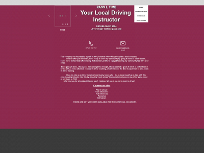 your-local-instructor.com snapshot