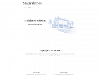 madyshines.fr snapshot