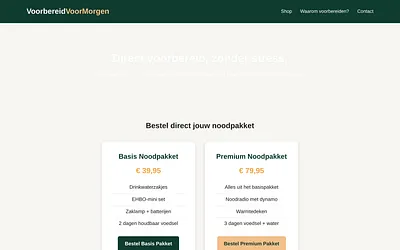 voorbereidvoormorgen.nl snapshot