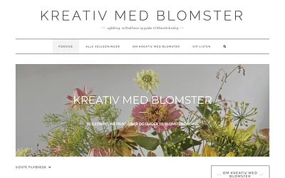 kreativmedblomster.dk snapshot