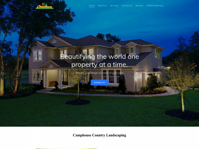 www.camphousecountrylandscaping.com snapshot