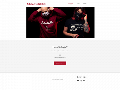 sekmodelabel.de snapshot