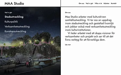 maastudio.se snapshot