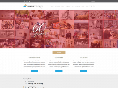 sunburyshores.org snapshot