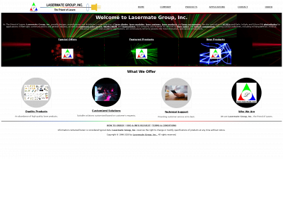 lasermate.com snapshot
