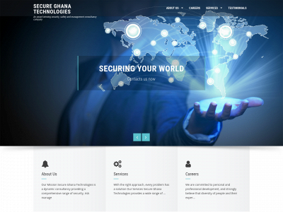 secureghana.com snapshot