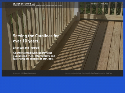 bravenexteriors.com snapshot