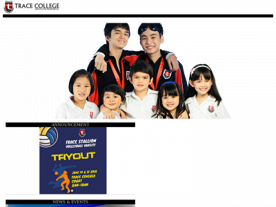 tracecollege.edu.ph snapshot