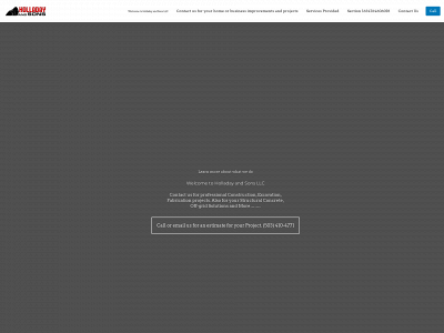 holladayandsons.com snapshot