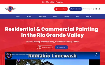armoredpainting.com snapshot