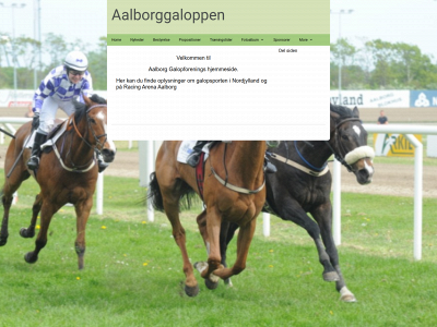 aalborggaloppen.dk snapshot