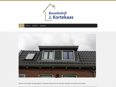 kortekaasbouw.nl snapshot