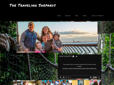 thetravelingshepards.com snapshot